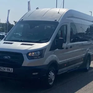 2024 Ford Transit 460 2.0 EcoBlue 130ps Auto L4 H3 Trend 17 seat Minibus DIESEL Automatic - Image 4