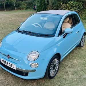 Fiat 500C Lounge Convertible £20 road tax full service history cheap insurance - Image 4