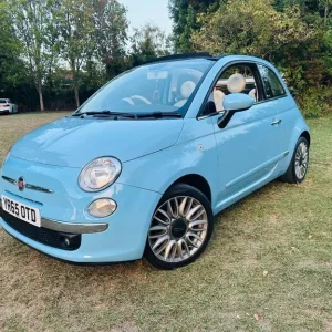 Fiat 500C Lounge Convertible £20 road tax full service history cheap insurance