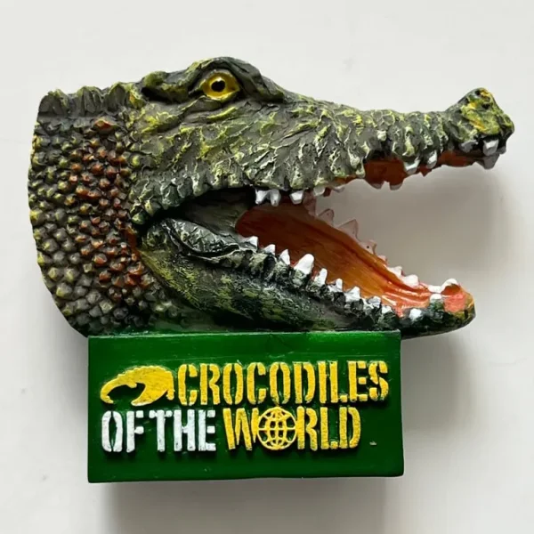 FRIDGE MAGNET - CROCODILES OF THE WORLD