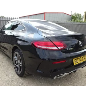 2020 70 REG MERCEDES BENZ C CLASS C200 AMG LINE EDITION AUTO DAMAGED SALVAGE - Image 2