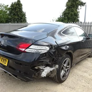 2020 70 REG MERCEDES BENZ C CLASS C200 AMG LINE EDITION AUTO DAMAGED SALVAGE - Image 4