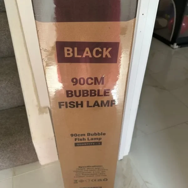 Brand new bubble fish lamp