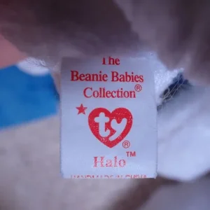 Halo the Angel Bear TY beanie baby - Image 8