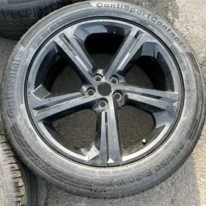 JAGUAR F-PACE 20” SET OF 4 ALLOY WHEELS WITH CONTINENTAL TYRES HK8M-1007-LB C - Image 5