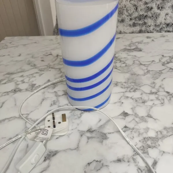 Lloytron Coastal Glass Vase Lamp