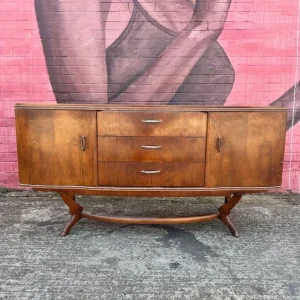 Mid Century Walnut Sideboard by Beautility - Image 2