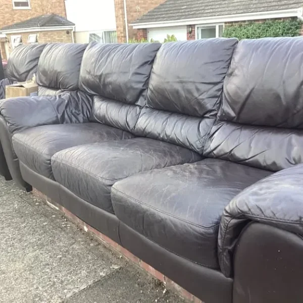 3 seater Leather sofa