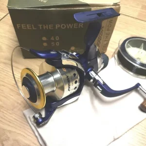 Fishing reel new with line frisk 500 - Image 2