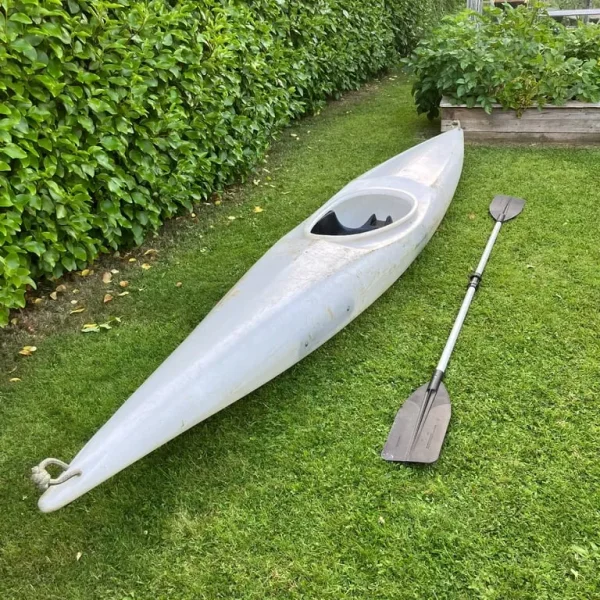 Kayak and paddle