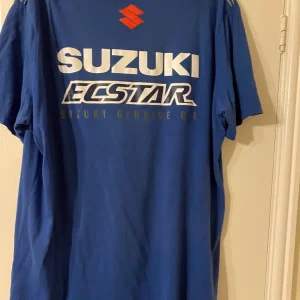 Mens XL Blue Suzuki T-Shirt - Image 6