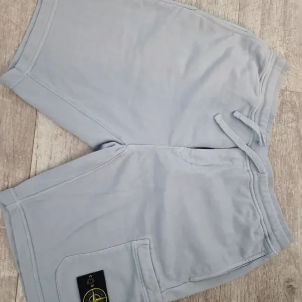 Stone Island Mens Light Blue Shorts 100% Authentic