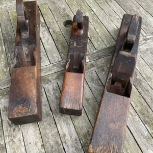 Three Antique Carpenters Planes - Image 2