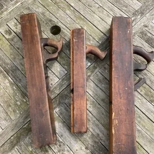 Three Antique Carpenters Planes - Image 5
