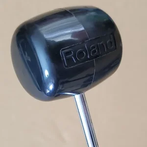 🤖🥁 DW 4000 Single Kick Bass Drum Pedal & Roland KDB-120 beater NICE 🤖🥁 - Image 4