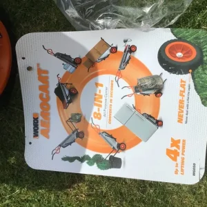 Worx Aerocart- 8 in 1 Wheel Barrow - Image 3