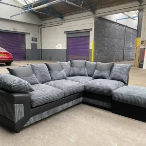 Dino 5x Settee Corner Sofa Sale & Free Footstool - Image 6