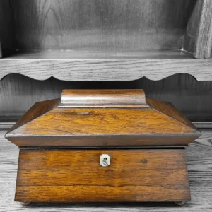 Antique Victorian Tea Caddy Box / c.1880 - Image 2