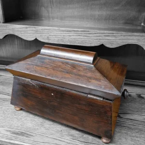 Antique Victorian Tea Caddy Box / c.1880 - Image 3