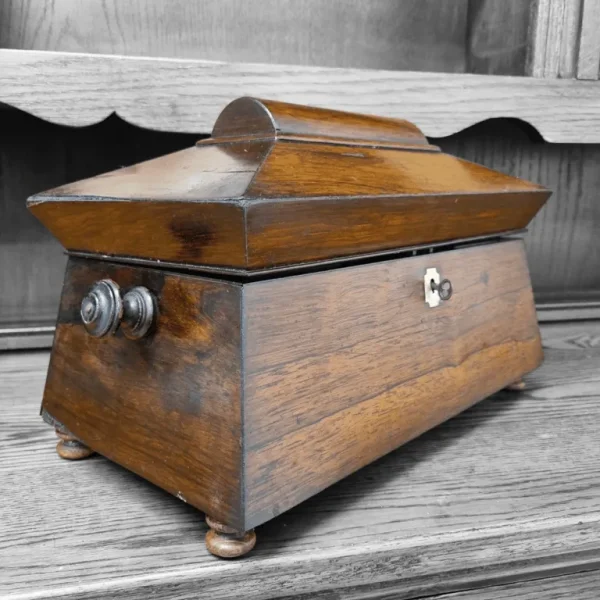 Antique Victorian Tea Caddy Box / c.1880