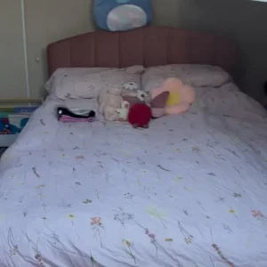 Pink double storage bed - Image 2