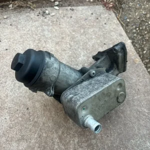 BMW E90 320D oil filter housing and oil cooler - Image 2