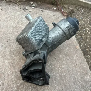 BMW E90 320D oil filter housing and oil cooler