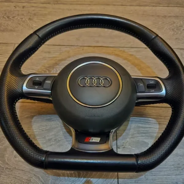 Audi S3 flat bottom steering wheel