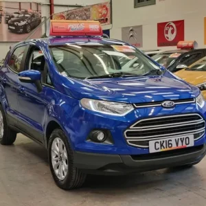 2016 Ford Ecosport ZETEC Hatchback Petrol Manual