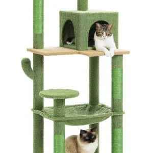 Cactus cat tower only used for 6 months - Image 3