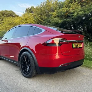 2017 Tesla Model X Executive Red 7 Seat, Full Autopilot, Falcon Wing Doors, Excellent Condition - Image 3