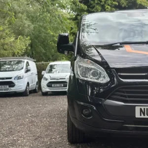 2016 Ford Transit Custom 2.0 TDCi Sport Black SWB Diesel Manual Van NO VAT - Image 2