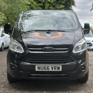 2016 Ford Transit Custom 2.0 TDCi Sport Black SWB Diesel Manual Van NO VAT - Image 3