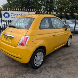 2012 Fiat 500 1.2 Pop Hatchback 3dr Petrol Manual Euro 4 (69 bhp) Hatchback Petrol Manual - Image 3