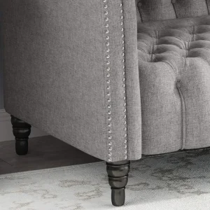 X2 3 seater chesterfield sofas - Image 3