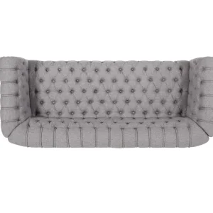 X2 3 seater chesterfield sofas - Image 5