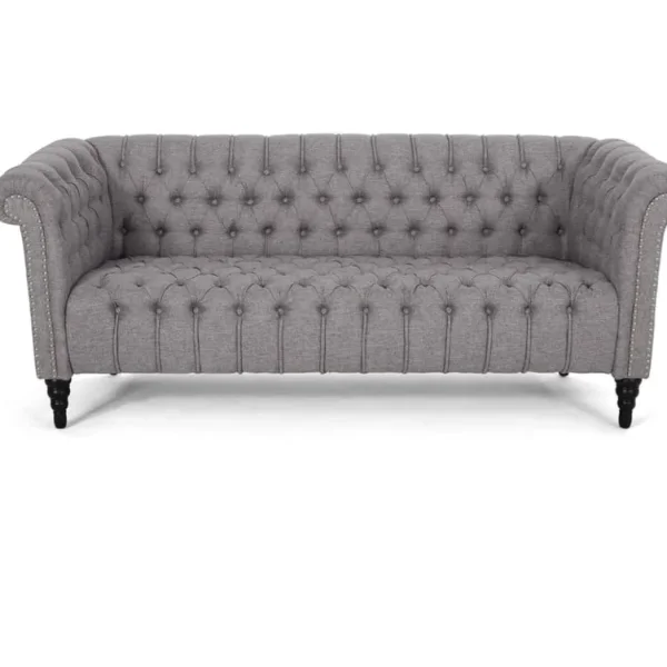 X2 3 seater chesterfield sofas