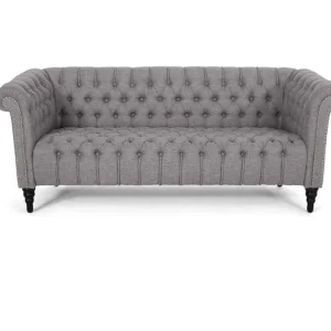 X2 3 seater chesterfield sofas