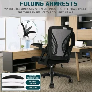 Durrafy Ergonomic Office Chair Black - Image 2