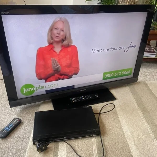 Reduced !!! 40” Sony Bravia TV and dvd player