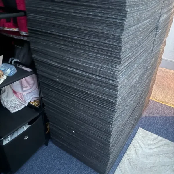 Grey carpet tiles for sale.50p each tile