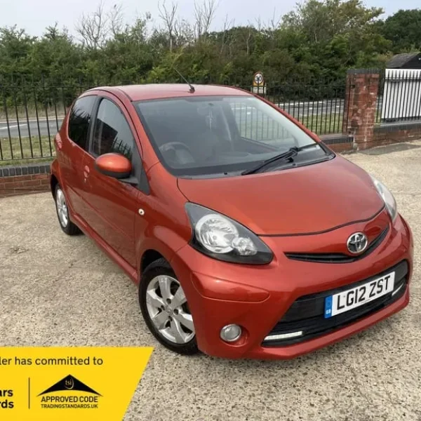 2012 Toyota AYGO 1.0 Aygo VVT-i Fire AC 5dr Hatchback Petrol Manual
