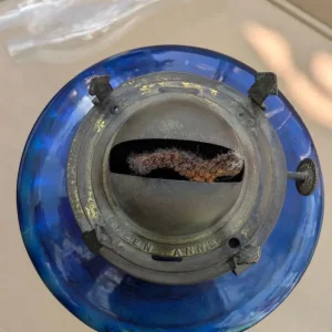 Queen Anne oil lamp - Image 3