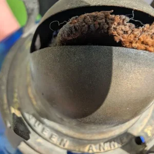 Queen Anne oil lamp - Image 5