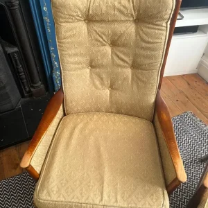 Lovely vintage Parker Knoll armchairs x2 1016-19 - Image 3