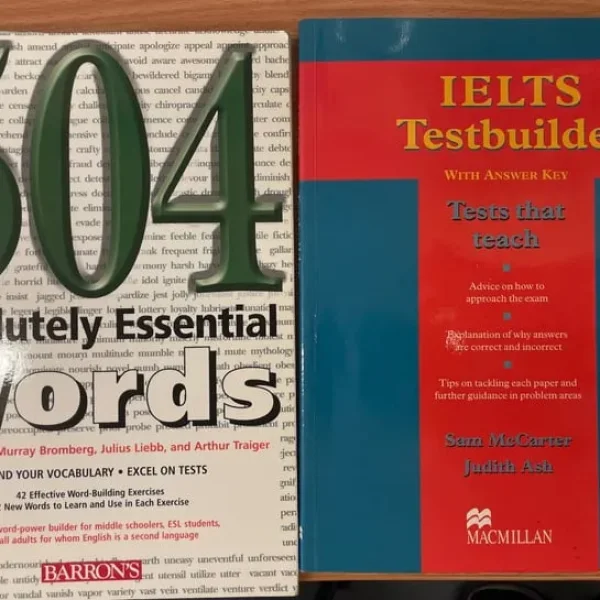 Ielts and vocabulary English books