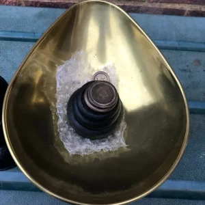 Vintage Boots Nottingham Scales with Brass Bowl. - Image 2