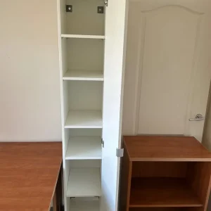White ikea cabinet