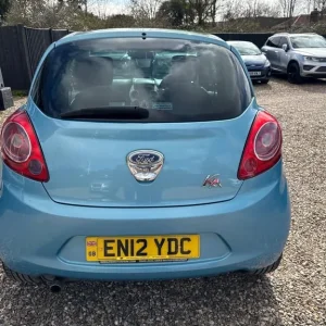 2012 Ford Ka 1.2 Titanium Euro 5 3dr HATCHBACK Petrol Manual - Image 4