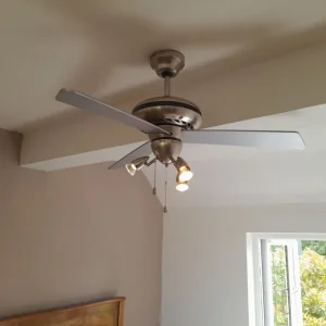 Ceiling Fan and Lights - Image 3